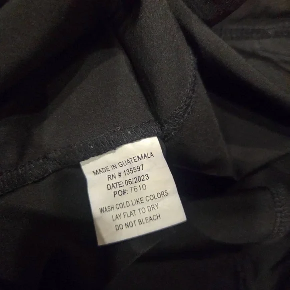 Albion Fit Jetsetters Black Jogger Pants with Gold Ankle Zip Detail - Picture 10 of 13